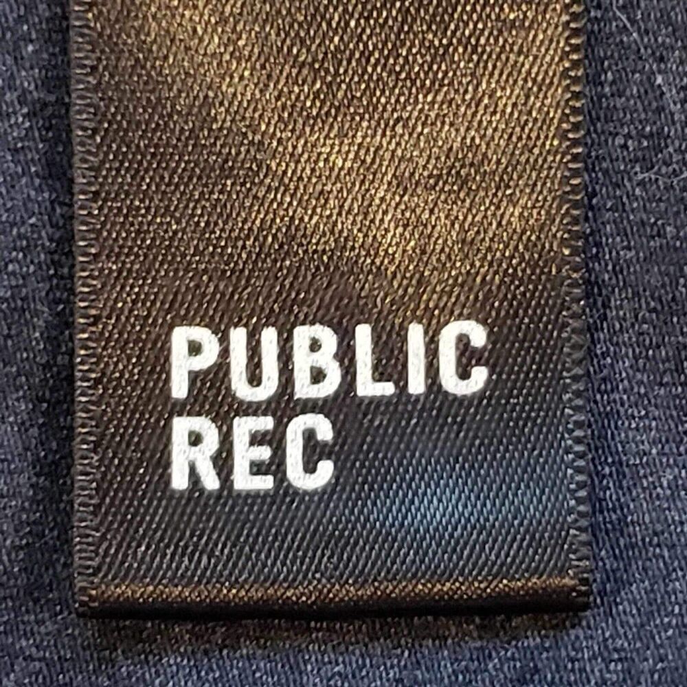 Public Rec Shirt Men’s Size Large Blue Go-To Short Sleeve Henley Stretch - Picture 7 of 9